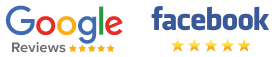 google and facebook reviews logos