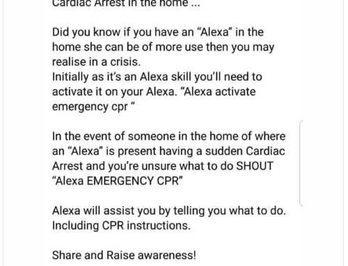 Should I ask Alexa what to do in a Cardiac Arrest?