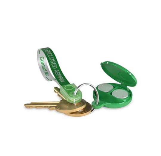 Aspod - Aspirin Holder - Green Box